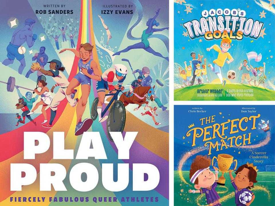 3 New Picture Books Celebrate LGBTQ+ People in Sports