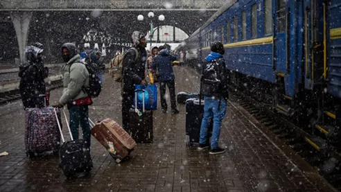 Being black in war-torn Ukraine